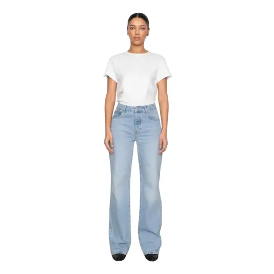 Camilla Pihl Dame Jeans Blå W25 L32,