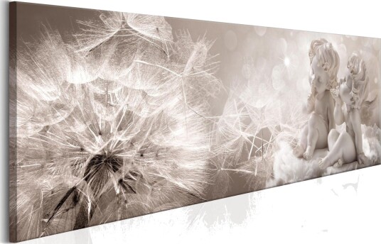 Bilde Cherubs And The Dandelion 135x45 Artgeist sp. z o. o.