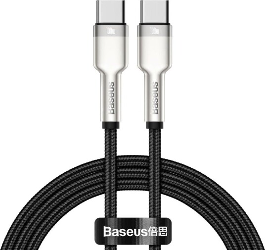 Baseus Cafule 100W USB-C til USB-C Kabel 1m - Svart