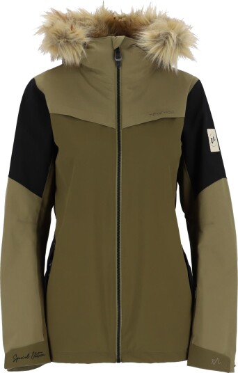 Twentyfour W"s Finse Special ED Jakke Dark Olive Dark Oliven 34 Twentyfour W"s Finse Special ED Jakke Dark Olive Dark Oliven 34
