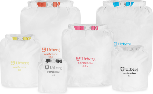 Urberg Zero Color Drybag Set 2.0 White One size Urberg Zero Color Drybag Set 2.0 White One size