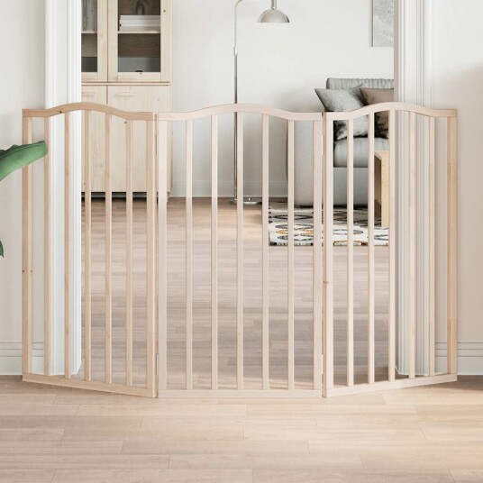 Hundeport Sammenleggbar 3 Paneler 150 cm Poppeltre 352206