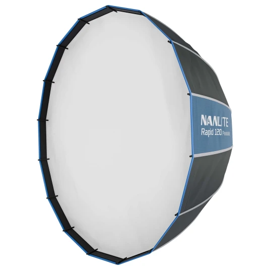 Nanlite Rapid 120, Sort, Sølv, Stoff, Bowens Mount, 120 Cm, 790 Mm, 4,41 Kg