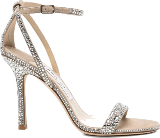 Jimmy Choo Dame Sko Grå 36 EU,