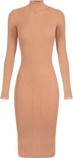 Elisabetta Franchi Dame Kjoler Brun 2XL,