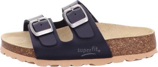 Superfit Kids' Fussbettpantoffel 26, Blue