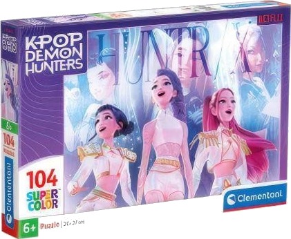 Clementoni Kpop Demon Hunters Puslespill 104 Brikker