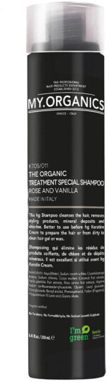 My.Organics The Organic Treatment Special Shampoo Rose And Vanilla 250 ml My.Organics The Organic Treatment Special Shampoo Rose And Vanilla 250 ml