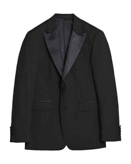Tiger Of Sweden Justin Tux Smoking Dressjakke Sort male 48 Tiger Of Sweden Justin Tux Smoking Dressjakke Sort male 48