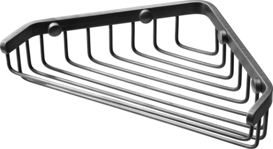 Tapwell TA156 såpehylle Brushed Black chrome Tapwell TA156 såpehylle Brushed Black chrome