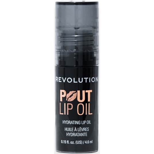Revolution Beauty London Pout Lip Oil Midnight Black Revolution Beauty London Pout Lip Oil Midnight Black