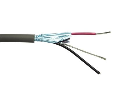 SCP Audio Balanced Line Level - 1 Par Box 22AWG 305 m Sort LSZH