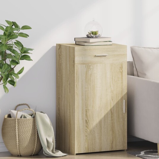 Skjenk sonoma eik 50x42,5x93 cm konstruert tre 8721102651960