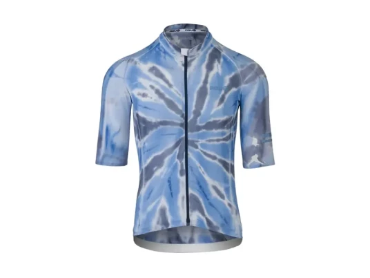 AGU Classic Breakaway sykkeltrøye korte ermer tie dye blue sky herre