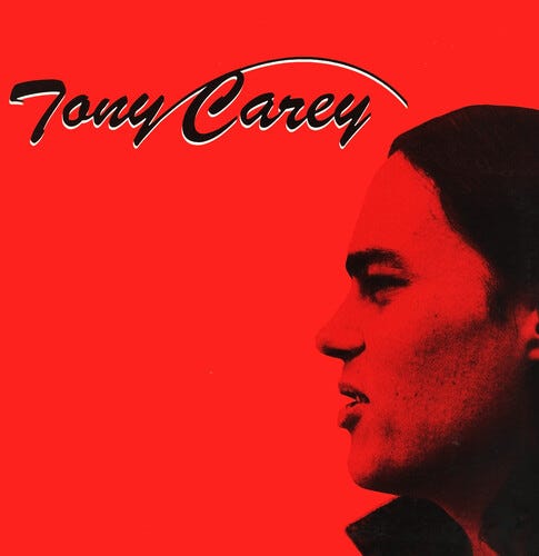 Tony Carey  I Won't Be Home Tonight  Red  LP/Vinyl