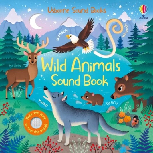 Wild Animals Sound Book Av Sam Taplin