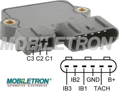 Koplingsapparat, tenningsapparat MOBILETRON IG-M016