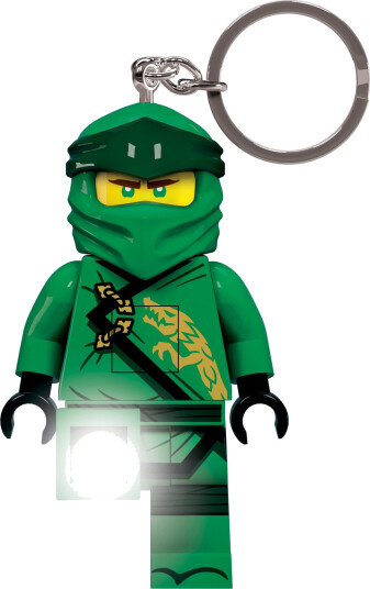 LEGO Ninjago Lloyd Nøkkelring med LED Lys - Grønn - Håndlykt