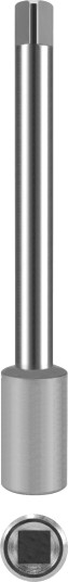 Forlenger t/stikktapp 2,7mm 4kantÃ80mm