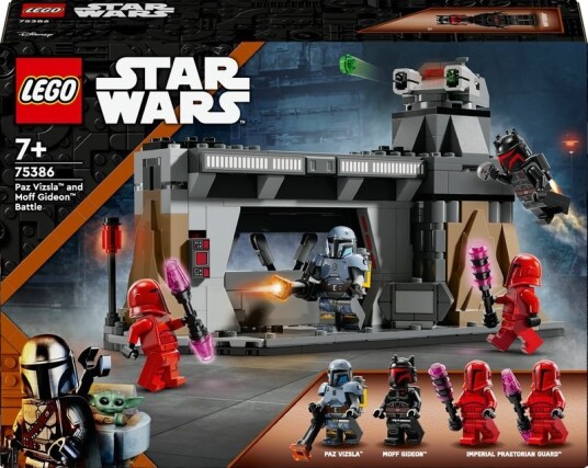 LEGO Star Wars TM - Paz Vizsla og Moff Gideon i kamp 75386 LEGO Star Wars TM - Paz Vizsla og Moff Gideon i kamp 75386