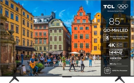 TCL 85" MQLED75K Mini-LED 4K HDR Smart TV TCL 85" MQLED75K Mini-LED 4K HDR Smart TV
