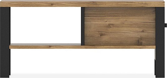 Skarebol Sofabord 90 cm - Svart/Tre/Natur