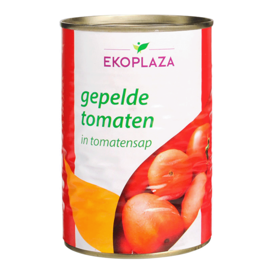 Ekoplaza Skrellede Tomater i Tomatjuice Øko 400gr Ekoplaza Skrellede Tomater i Tomatjuice Øko 400gr