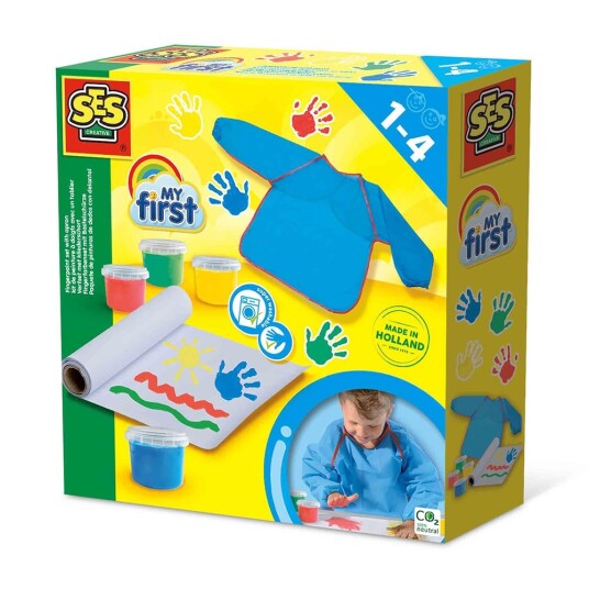 SES Creative My first Fingerpaint with Apron S14449