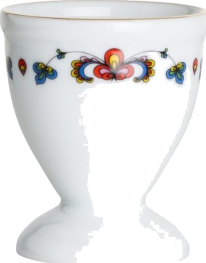 Porsgrunds Porselænsfabrik Bondemønster Eggeglass 3,6cm 4pk