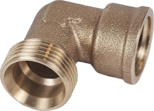 Roth Vinkel 3/4" Euro-Red X 1/2" Muffe