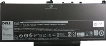 Dell Primary Battery Batteri Til Bærbar Pc Litiumion 4-Cellers 55 Wh WYWJ2