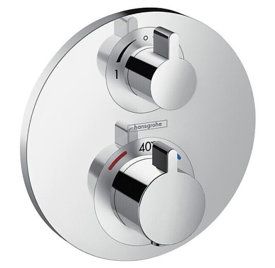 Hansgrohe Ecostat S termostat Med avsperring, Krom