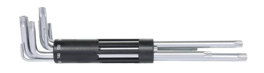 Ks Tools 151.2280, L-Torx-Nøkkel, Metallisk, Kromvanadiumstål, 420 G, 8 Stykker