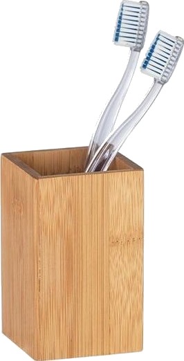 Wenko 23983100 Frittstående Tannbørsteholder Bamboo Tre Klassisk 70 Mm 70 Mm