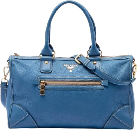 Prada Vintage Dame Blå