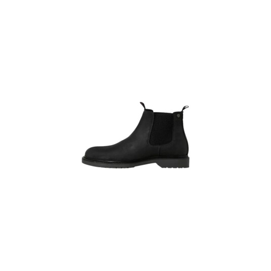 Jack & Jones   Boots jfwLeyton Leather SN   Svart