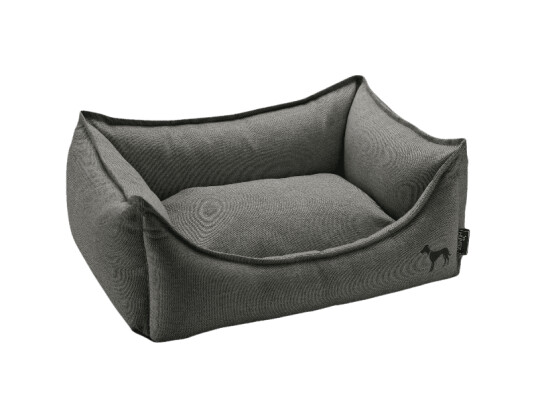 Hunter Hundeseng Livingston 60x45 cm Grå med Sideseng