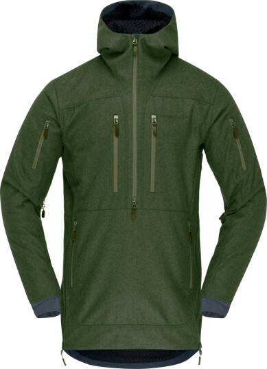 Norrøna Kvinnherad Wool Smock (M) Olive Night L Norrøna Kvinnherad Wool Smock (M) Olive Night L