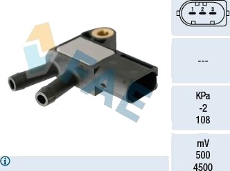 Sensor, avgasstrykk FAE 16116