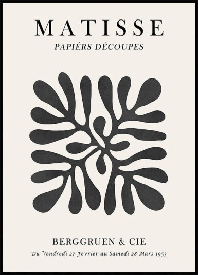 Matisse floral 1 Poster Plakat / 100x150cm