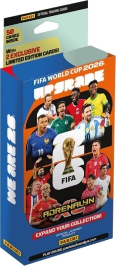 Panini FIFA World Cup 2026 Upgrade Blisterpakke 50 Kort