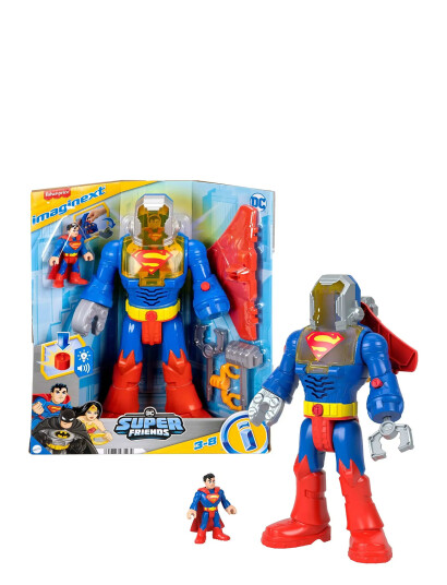 Imaginext Imaginext Dc Super Friends Superman Insider & Exo Suit - Blue - ONE SIZE