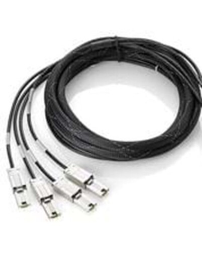 HP Mini-SAS HD Eksternt Kabel 2m Svart HP Mini-SAS HD Eksternt Kabel 2m Svart