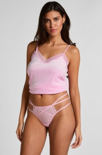 Hunkemöller G streng Melda Rosa