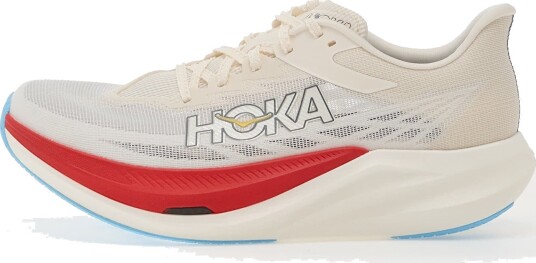 Joggesko Hoka® U Rocket X 3 Alabaster/ Frost EUR 42 2/3