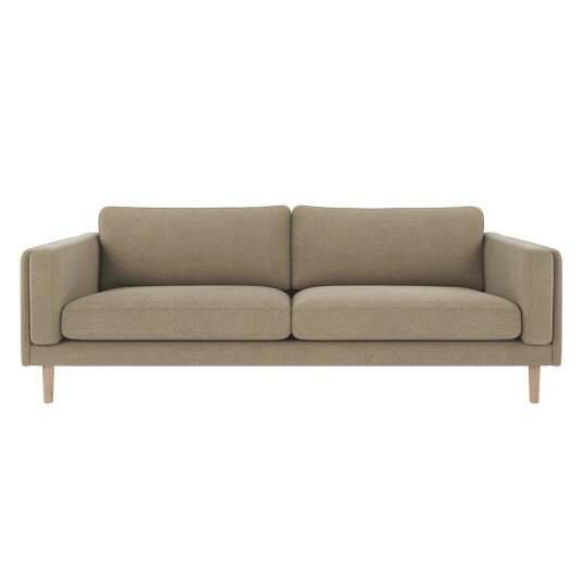 Rowico Braden sofa 3 seter Whitewash eik ben 123982