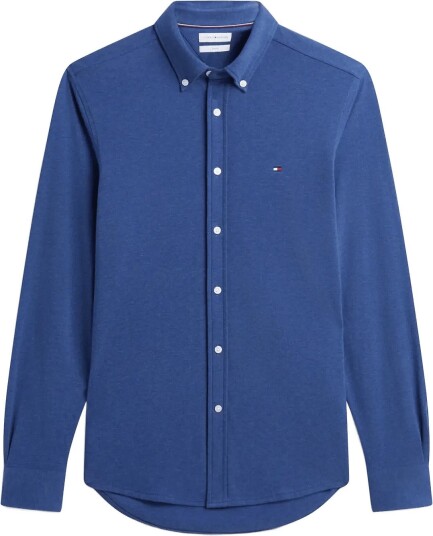 Tommy Hilfiger Knitted Shirt Sf   Navy   XL
