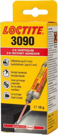 LOCTITE HURTIGLIM ALLROUND 3090 10G+1G LOCTITE HURTIGLIM ALLROUND 3090 10G+1G