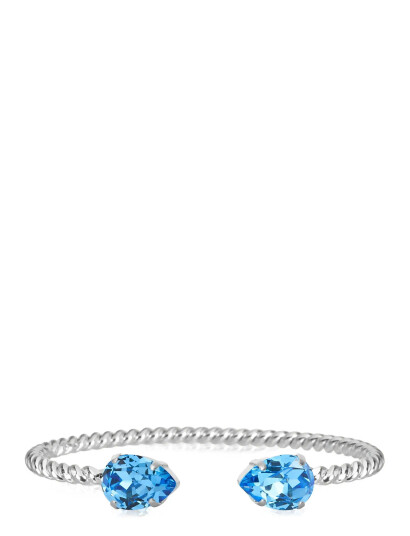 Caroline Svedbom Mini Drop Bracelet Rhodium   Silver   ONE SIZE