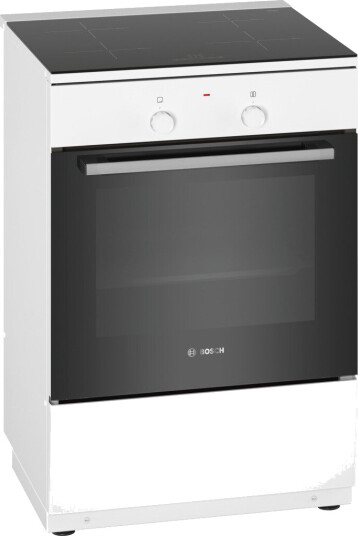 Bosch Serie 2 Induksjonskomfyr med Varmluft Hvit HLL09A020U Bosch Serie 2 Induksjonskomfyr med Varmluft Hvit HLL09A020U